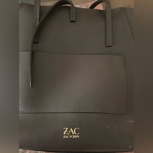 ZAC Zac Posen Elegant Grey Tote